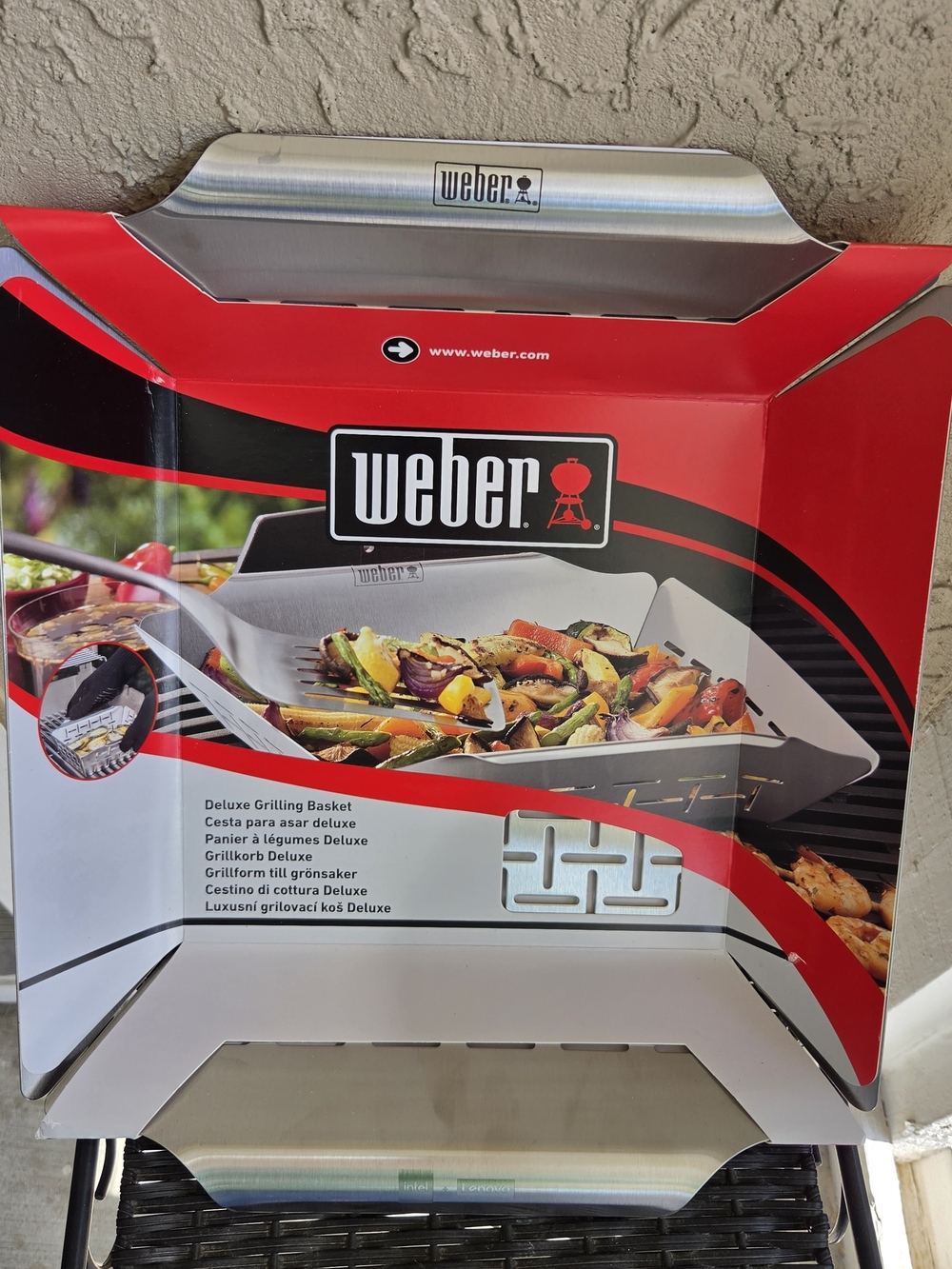 Weber Deluxe Grilling Basket - Stainless Steel